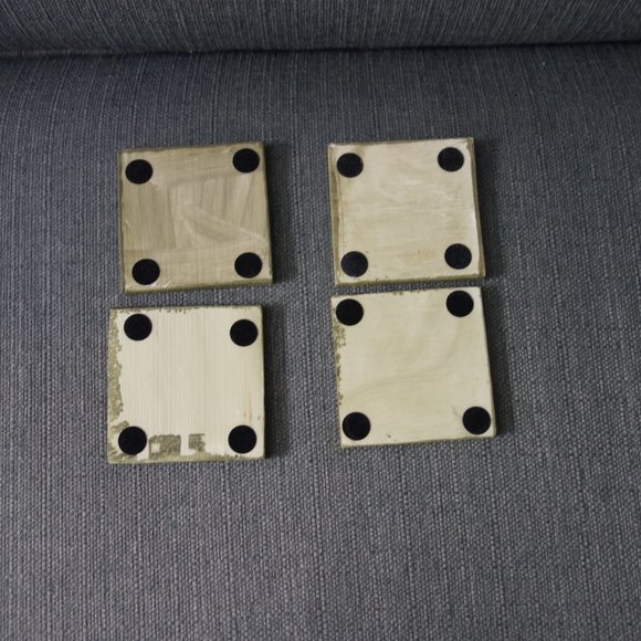 Coasters with Leaf Designs - Picture 2 of 7